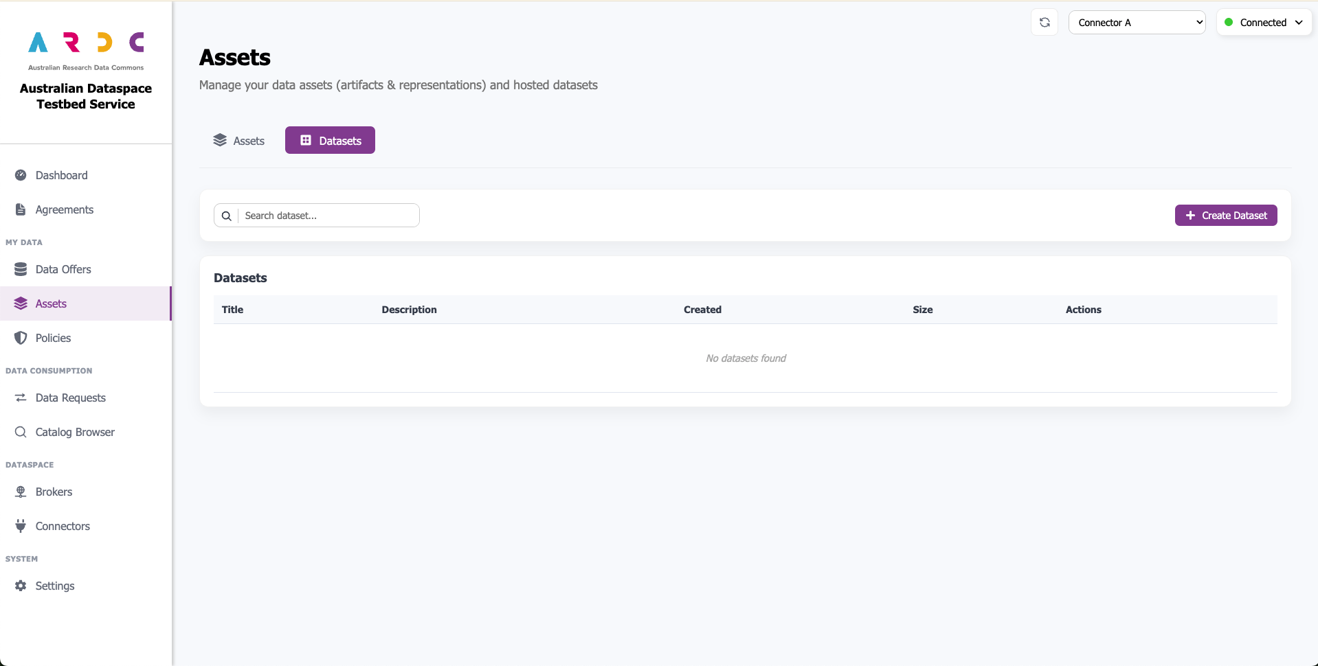 datasets-page