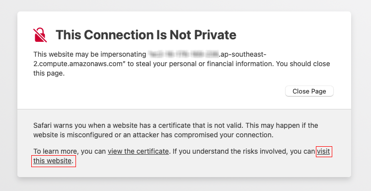 connection-not-private