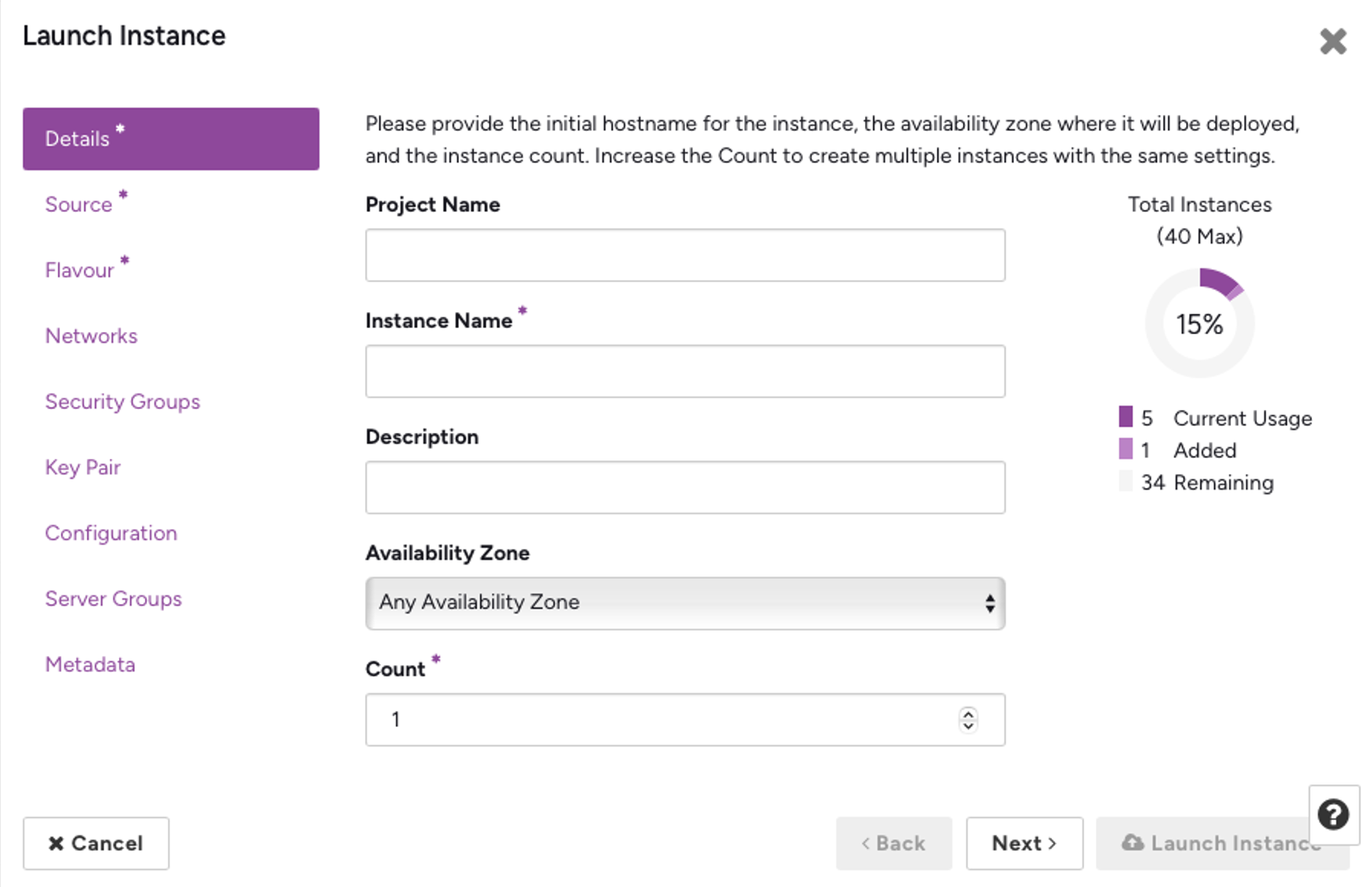 launch-instance-details